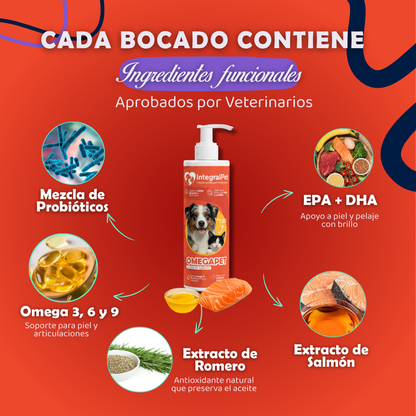 🐶😺PROMO INCIO DE AÑO 😺🐶 Suplemento OmegaPet  ™ PROMO 2X1 🎁|  RECOMENDADO POR EXPERTOS| 100% NATURAL | REGISTRO ICA ✨