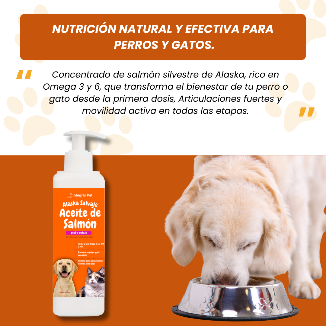 OmegaPet Natural™ Omega 3 para tu mascota | Registrado ✅