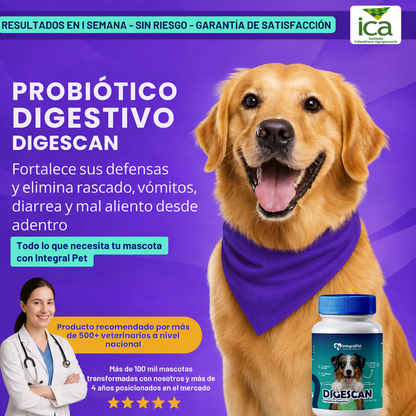 Digescan™ | Soporte Digestivo para perros