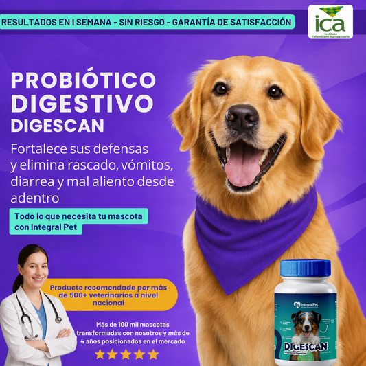 Digescan™ | Soporte Digestivo para perros