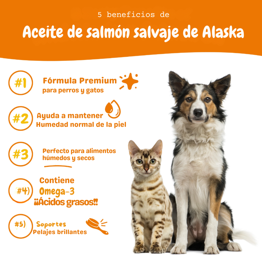 OmegaPet Natural™ Omega 3 para tu mascota | Registrado ✅