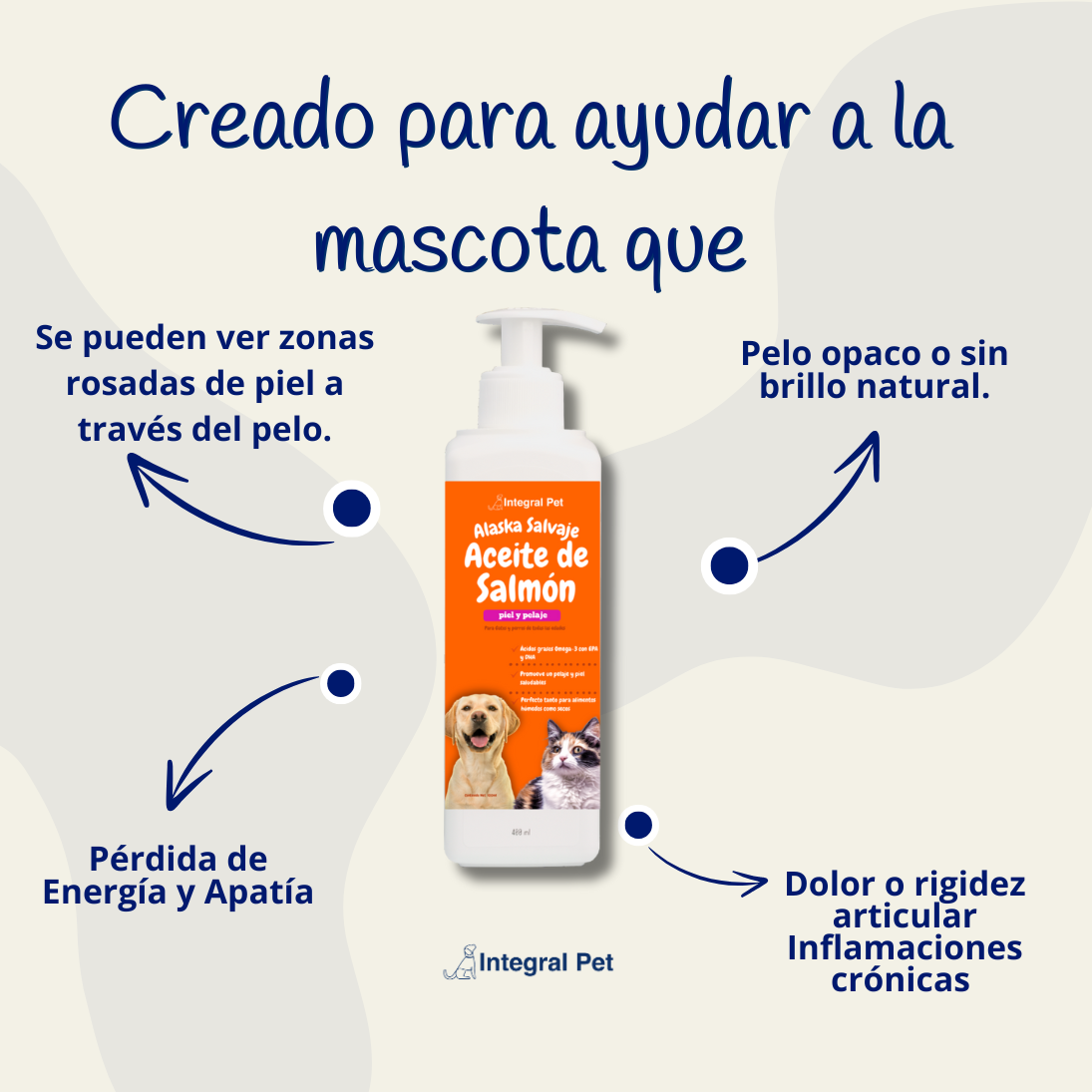 OmegaPet Natural™ Omega 3 para tu mascota | Registrado ✅