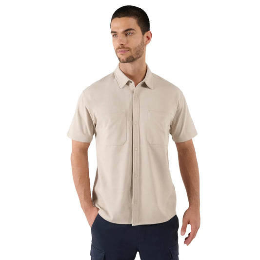 camisa beige