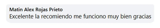 Comentario de cliente 16