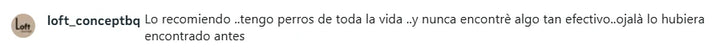 Comentario de cliente 20